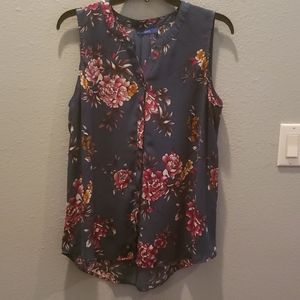 Apt 9 Sleeveless Blouse - size Large